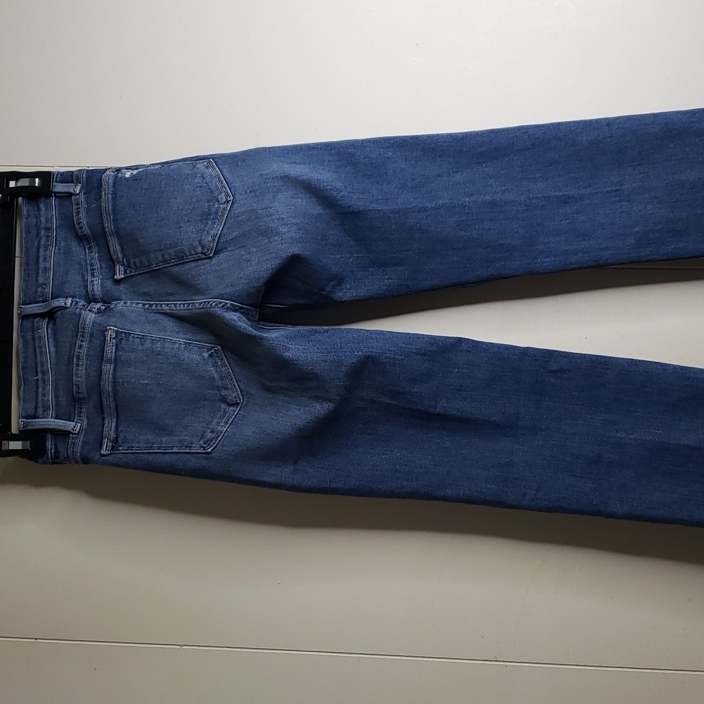 Frame Denim le high straight frey cuffs Denim - Picture 5 of 7